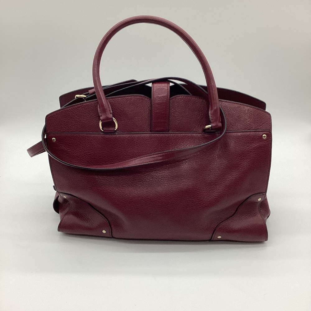 2142. Coach Mercer Satchel / Crossbody True Red Grain Leather EUC - Picture 3 of 12